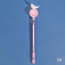 Load image into Gallery viewer, Butterfly Pendant Gel Pen Cartoon Butterfly Gel-Ink Anti-mosquito Sequined Signature Pen Kawaii Magical Pen Writing Tool
