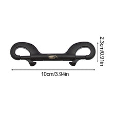 Load image into Gallery viewer, 1PC 10CM 316 Stainless Steel Multi-Color Diving Double Head Hook Quick Release Spring Hook BCD Safety Equipment Scuba Accessories Diving Equipment