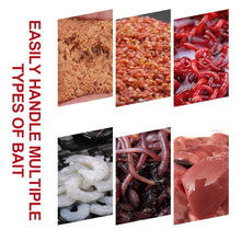 Load image into Gallery viewer, 1Bottle 100G Jellyfish State Powder Spider Silk Mesh Powder Wild Fishing Red Worm Earthworm Bait Wire Drawing Material