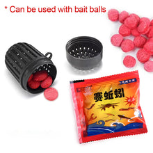 Load image into Gallery viewer, 5 Bags Cage Net Bait Analogy Earthworm Floating Type Puffed Pellet Bait Eel River Shrimp Bait Gear Accessories