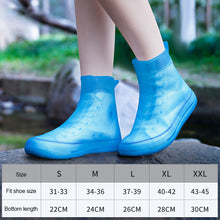 Load image into Gallery viewer, Reusable Non-slip Rain Boots Waterproof Shoe Covers Rain for Shoes Rainy Day Gear Silicone Dust Household Merchandises Home