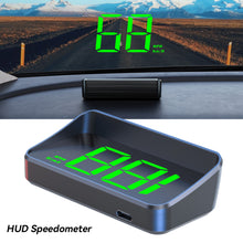 Load image into Gallery viewer, Car GPS Speedometer Head Display Digital HUD Speed Meter KMH MPH Dispaly Plug and Play for Vehicle Truck Motorcycle Auto Part Accessories