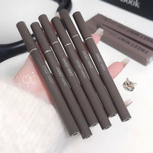 Load image into Gallery viewer, Curved Pen Tip Paint Eyeliner Liquid Pen Waterproof Sweatproof Long-lasting Non Smudging Eyeliner Pen Eye Makeup Cosmetics