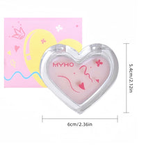 Load image into Gallery viewer, Heart Shape Monochrome Blush Natural Brightening Stereoscopic Highlight Multifunctional Blusher Long-lasting Makeup Cosmetics