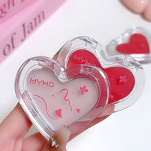 Load image into Gallery viewer, Heart Shape Monochrome Blush Natural Brightening Stereoscopic Highlight Multifunctional Blusher Long-lasting Makeup Cosmetics