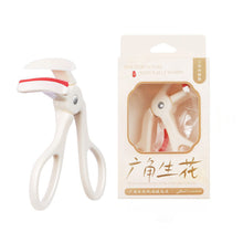 Load image into Gallery viewer, Wide-angle Comb Tooth Eyelash Curler Portable Natural Curling Long-lasting Shaping Eyelash Curler Auxiliary Makeup Tool