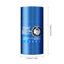 Load image into Gallery viewer, Portable Shaving Cream Lubricate Beard Deep Cleasing Smooth Shave Moisturizing Facial Cleanser Shaving Stick Facial Care for Men
