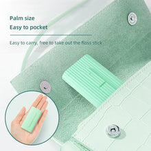 Load image into Gallery viewer, 10pcs/box Portable Automatic Floss Box Dental Floss Disposable High Tension Dental Floss Stick Convenient Tooth Cleaning Tool