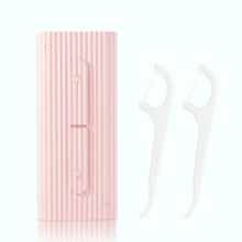 Load image into Gallery viewer, 10pcs/box Portable Automatic Floss Box Dental Floss Disposable High Tension Dental Floss Stick Convenient Tooth Cleaning Tool