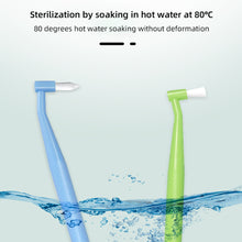 Load image into Gallery viewer, Double Head Single Bundle Orthodontic Toothbrush Interdental Cleaning Brush Portable Soft Bristles Tooth Cleaning Tool
