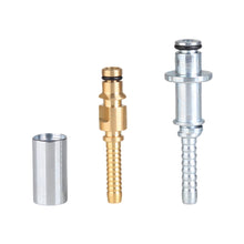 Load image into Gallery viewer, 2Pcs Car Washer Water Cleaning Hose Pipe Fitting Twist Connector High Pressure Washer Hose Insert Fittings