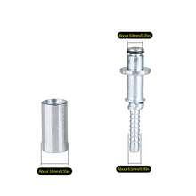Load image into Gallery viewer, 2Pcs Car Washer Water Cleaning Hose Pipe Fitting Twist Connector High Pressure Washer Hose Insert Fittings