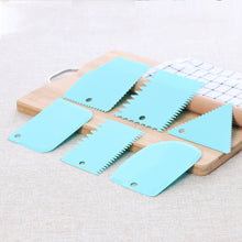 Load image into Gallery viewer, 6PCS/Set Pottery Plastic Scraper Tools Soft Clay Sculpture Carving Tool Professional Portable Carved Pottery Tool Sets DIY Polymer Clay Texture Scraper