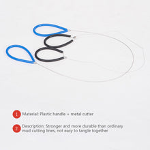 Load image into Gallery viewer, Pottery Tools Sharp Clay Cutting Tool DIY Handmade Mud Cutting Line Durable Clay Cutter Multifunctional Ceramic Steel Wire Drawing