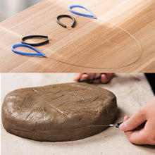 Load image into Gallery viewer, Pottery Tools Sharp Clay Cutting Tool DIY Handmade Mud Cutting Line Durable Clay Cutter Multifunctional Ceramic Steel Wire Drawing