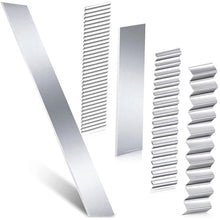 Load image into Gallery viewer, 5Pcs Clay Cutter Pottery Flexible Wavy Blade Cutter Stainless Steel Ceramic Lace Cutting Set DIY Art Polymer Cutting Tool Art Sculpting