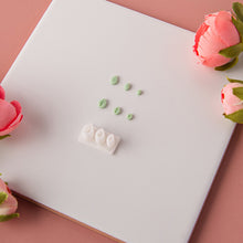 Load image into Gallery viewer, 3 Holes Mini Clay Cutter Flower Petal Leaves Polymer Pottery Cutting Earrings Mold Handmade Jewelry Making Tool Ceramic Sculpting Tool