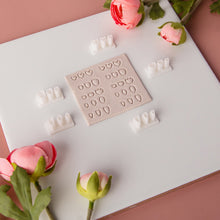 Load image into Gallery viewer, 3 Holes Mini Clay Cutter Flower Petal Leaves Polymer Pottery Cutting Earrings Mold Handmade Jewelry Making Tool Ceramic Sculpting Tool