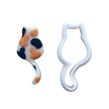Load image into Gallery viewer, Halloween Series Mini Clay Cutter Mold Different Shaped Polymer Clay Molds Diy Ghost Bat Cat Earrings Jewelry Pendant Making Tools