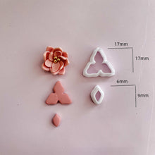 Load image into Gallery viewer, Flower Petal Clay Cutter Different Sizes Polymer Clay Mold DIY Unique Earrings Jewelry Decoration High-precision Pendant Making Tools