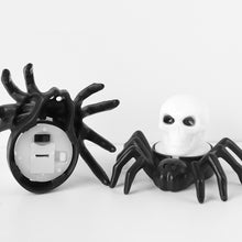 Load image into Gallery viewer, Halloween Spider Decoration Light LED Electronic Candle Lamp Spider Skull Night Light Halloween Party Decoration Supplies Horror Props