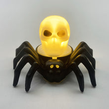 Load image into Gallery viewer, Halloween Spider Decoration Light LED Electronic Candle Lamp Spider Skull Night Light Halloween Party Decoration Supplies Horror Props