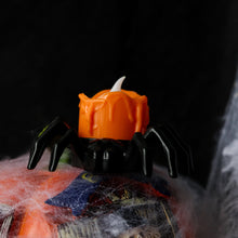 Load image into Gallery viewer, Halloween Spider Decoration Light LED Electronic Candle Lamp Spider Skull Night Light Halloween Party Decoration Supplies Horror Props