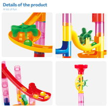 Load image into Gallery viewer, DIY Construction Marble Run Race Track Building Blocks Kids 3D Maze Ball Roll Toys Children Christmas Gift 50/93/109/113/133/232pcs Set