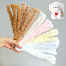 Load image into Gallery viewer, 1M Coral Fleece Pipe Kids DIY Creative Toys Chenille Sticks Cleaners Kindergarten Educational Handmade Material Christmas DIY Gift