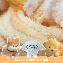 Load image into Gallery viewer, Non-Finished Coral Fleece Pipe DIY Material Kit Creative Toys Cute Dog Handmade Material for Kids Beginner Christmas Gift
