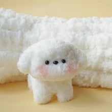 Load image into Gallery viewer, Non-Finished Coral Fleece Pipe DIY Material Kit Creative Toys Cute Dog Handmade Material for Kids Beginner Christmas Gift