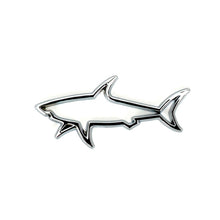 Load image into Gallery viewer, Car Sticker 3D Metal Hollow Fish Shark Automobiles Emblem Badge Decals Motorcycle Computer Fuel Cap Accessories Decals