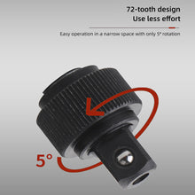 Load image into Gallery viewer, 1/3Pcs Car Ratchet Socket Wrench Sturdy Mini Ratchet Driver Ergonomic Thumb wheel Ratchet Wrench Hand Tools Car Repair Parts
