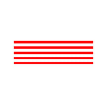 Load image into Gallery viewer, 5Pcs/Set Car Grille Grill Stickers Night Safety Reflective Warning Tape Stickers Decorative Stickers For Volkswagen Golf 6 7 Polo Accessories