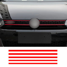 Load image into Gallery viewer, 5Pcs/Set Car Grille Grill Stickers Night Safety Reflective Warning Tape Stickers Decorative Stickers For Volkswagen Golf 6 7 Polo Accessories