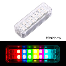 Load image into Gallery viewer, Solar Energy Car Warning Light LED Flashlight Indicator In-Night Caution Strobe Warning Light Running Lamp Clear For All Vehicle