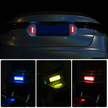 Load image into Gallery viewer, Solar Energy Car Warning Light LED Flashlight Indicator In-Night Caution Strobe Warning Light Running Lamp Clear For All Vehicle