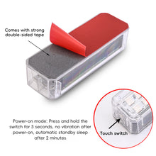 Load image into Gallery viewer, Solar Energy Car Warning Light LED Flashlight Indicator In-Night Caution Strobe Warning Light Running Lamp Clear For All Vehicle