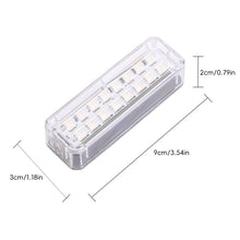 Load image into Gallery viewer, Solar Energy Car Warning Light LED Flashlight Indicator In-Night Caution Strobe Warning Light Running Lamp Clear For All Vehicle