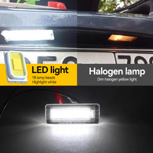Load image into Gallery viewer, 2Pcs Car Number License Plate Light Lamp No Error Canbus 12V White For Mercedes-Benz Benz Smart Fortwo W450 W451 W453