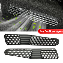 Load image into Gallery viewer, 2Pcs Car Under Seat AC Air Vent Covers Grille Rear Seat Bottom Anit-Blocking Outlet Dust Cover For Volkswagen VW T-Cross Skoda kamiq GT 2019 -2022