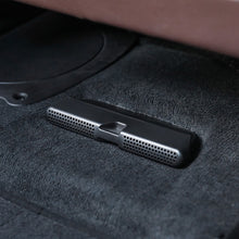 Load image into Gallery viewer, 2Pcs Car Under Seat AC Air Vent Covers Grille Rear Seat Bottom Anit-Blocking Outlet Dust Cover For BMW 3 Series G20 G28 2020-2023