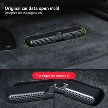 Load image into Gallery viewer, 2Pcs Car Under Seat AC Air Vent Covers Grille Rear Seat Bottom Anit-Blocking Outlet Dust Cover For BMW 3 Series G20 G28 2020-2023