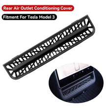 Load image into Gallery viewer, Car Rear Air Outlet Cover Conditioning Vent Protective Cover Anti Blocking Model3 Accessories For Tesla Model 3+ Highland 2024