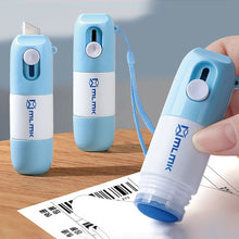 Load image into Gallery viewer, Thermal Paper Easer Mail Opener 2 in 1 Correction Fluid 10/20ml with Knife Anti Peep Identity Information Privacy Protector Eraser
