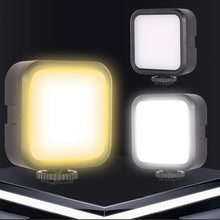 Load image into Gallery viewer, Mini RGB Hot Boot Fill Light Live Photography LED Portable Atmosphere Beauty Mobile Camera Pocket Adjustable