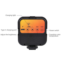 Load image into Gallery viewer, Mini RGB Hot Boot Fill Light Live Photography LED Portable Atmosphere Beauty Mobile Camera Pocket Adjustable