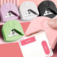 Load image into Gallery viewer, 1Pcs R4 Corner Rounder Paper Cutter Paper Corner Edge Cutting Circle Shape Trimmer Papers Photos Card Circles Corner Cutter