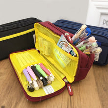 Load image into Gallery viewer, Large Capacity Pencil Case Stationery Cute Boys Girls Gift Pen Bag Pen Box Pencil Cases Storage Student School Office Supplies