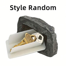 Load image into Gallery viewer, Garden Stone Hide a Spare Key Fake Rock Camouflage Stone Diversion Looks Like Real Stone Safe for Outdoor Yard Geocaching